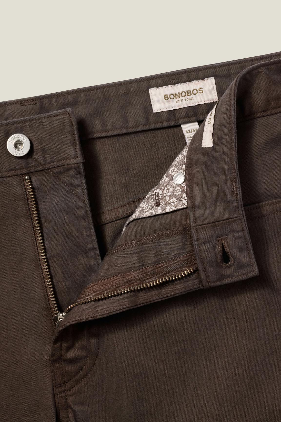 Italian Brushed 5-Pocket Pants Bonobos Popular