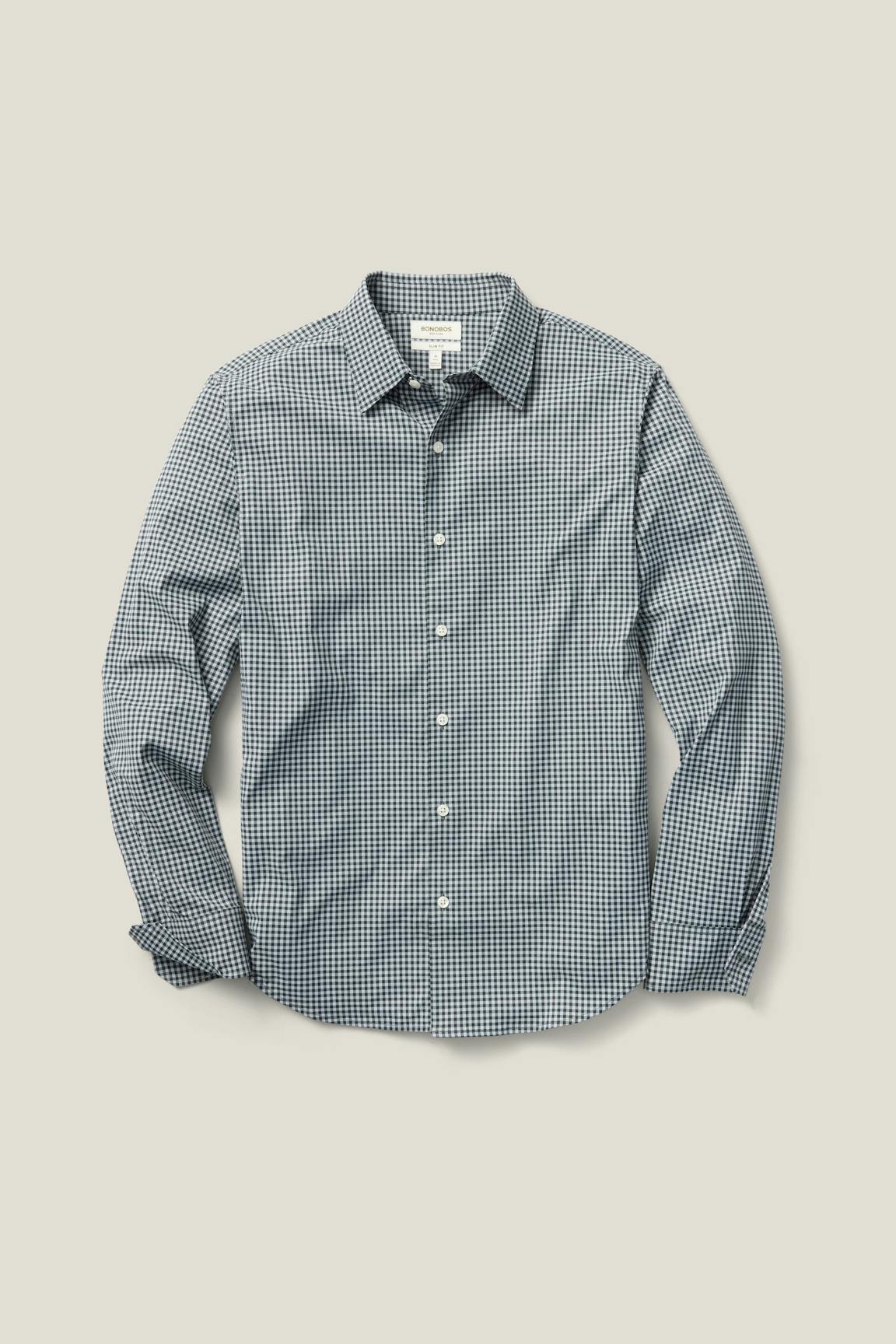 Tech Button Down Shirt Bonobos Trending