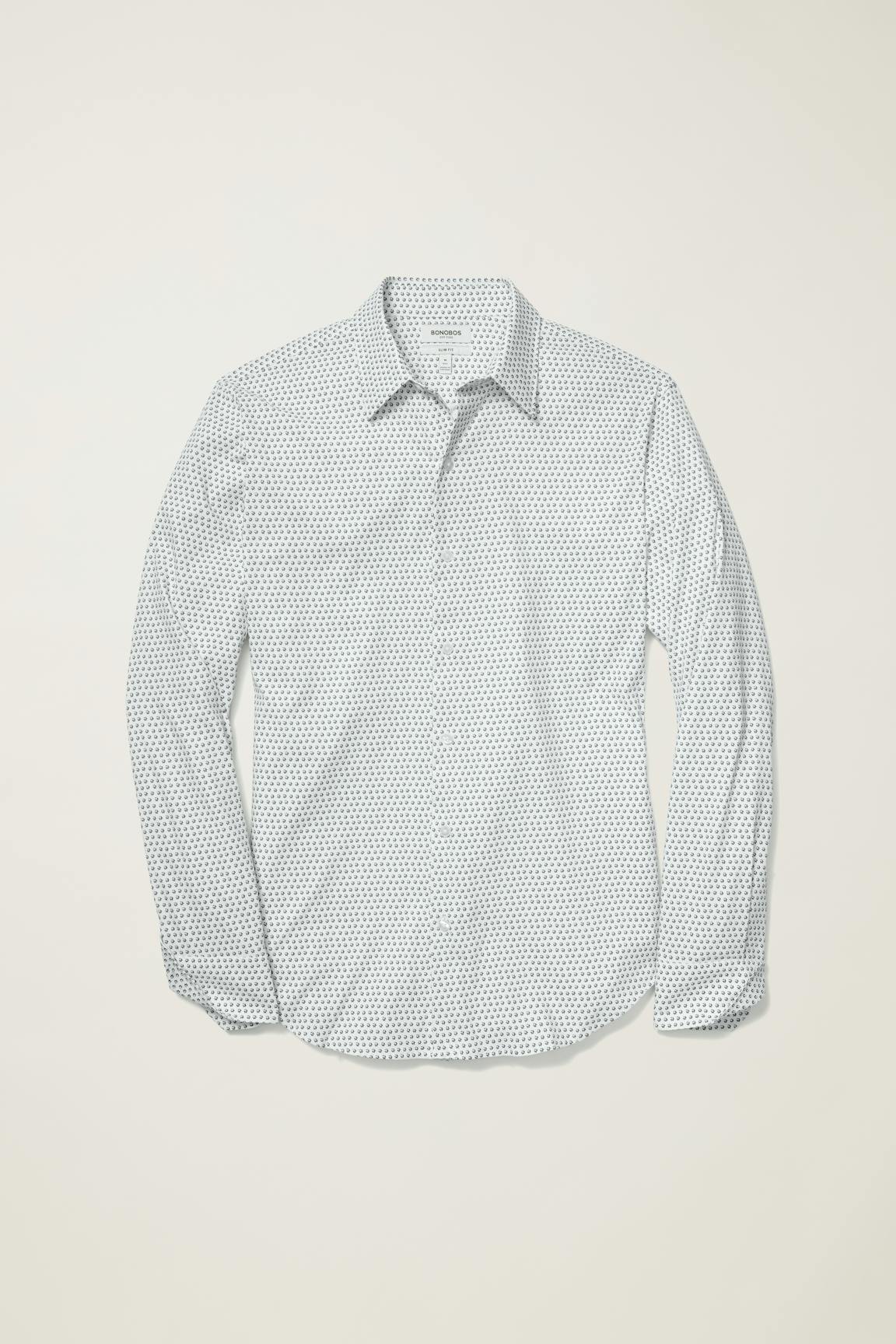 Tech Button Down Shirt Bonobos Trending