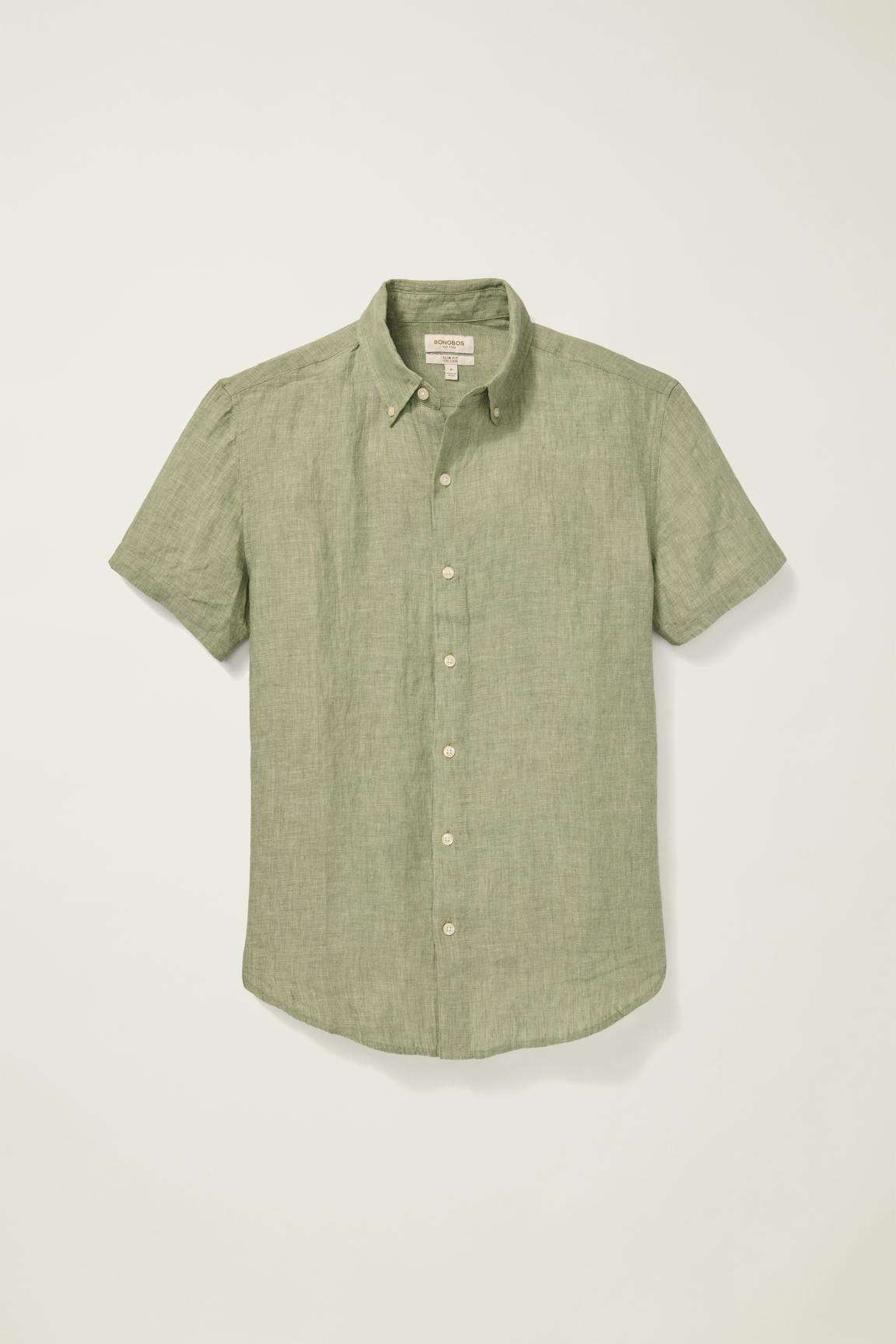 Riviera Linen Short Sleeve Shirt Bonobos Premium