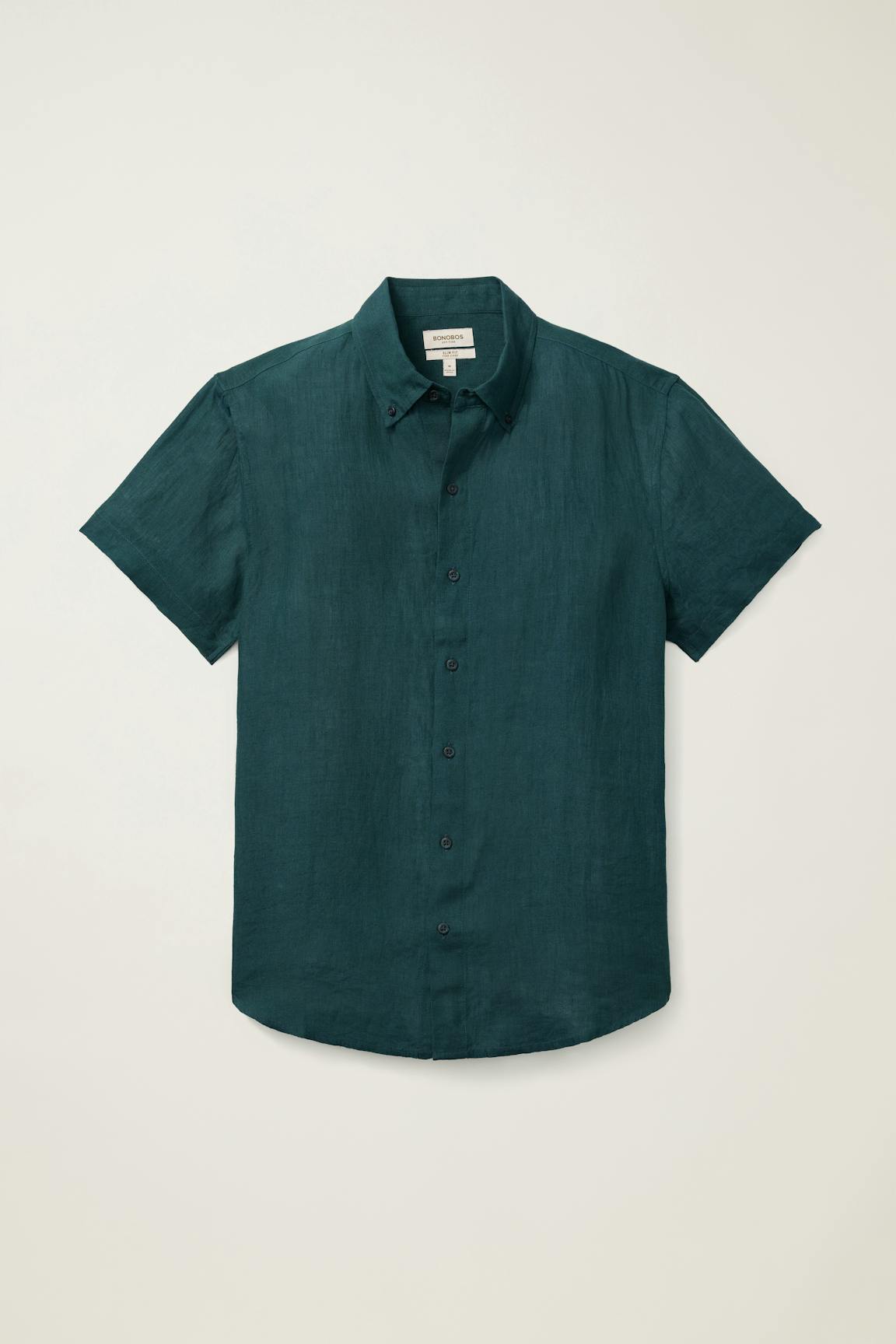 Riviera Linen Short Sleeve Shirt Bonobos Popular