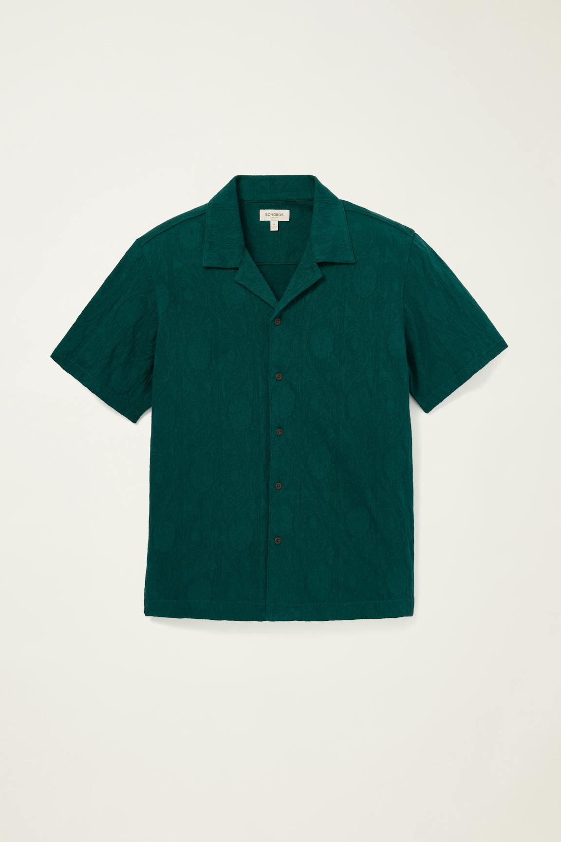 Resort Jacquard Cabana Shirt Bonobos Popular