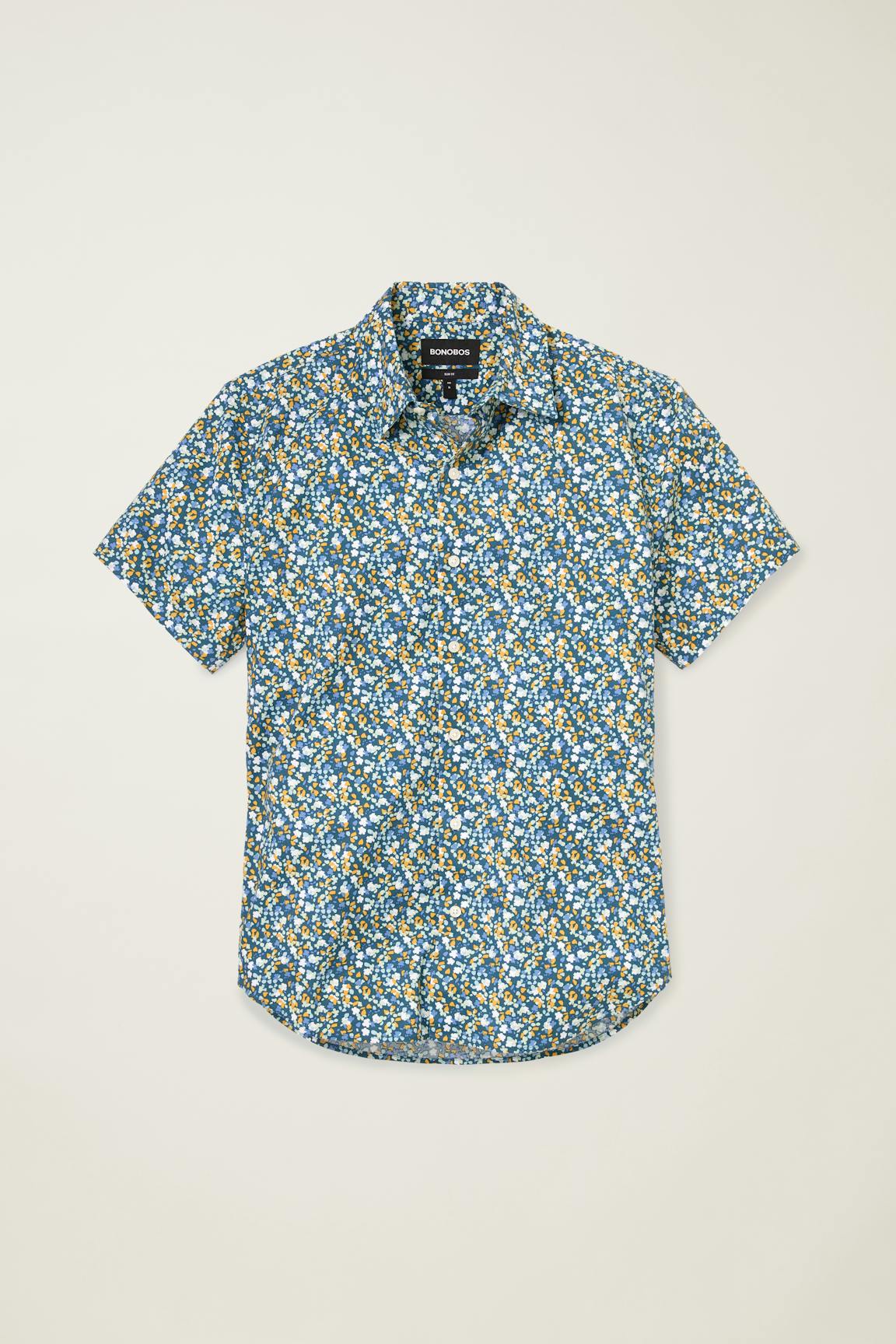 Riviera Short Sleeve Shirt Bonobos Popular