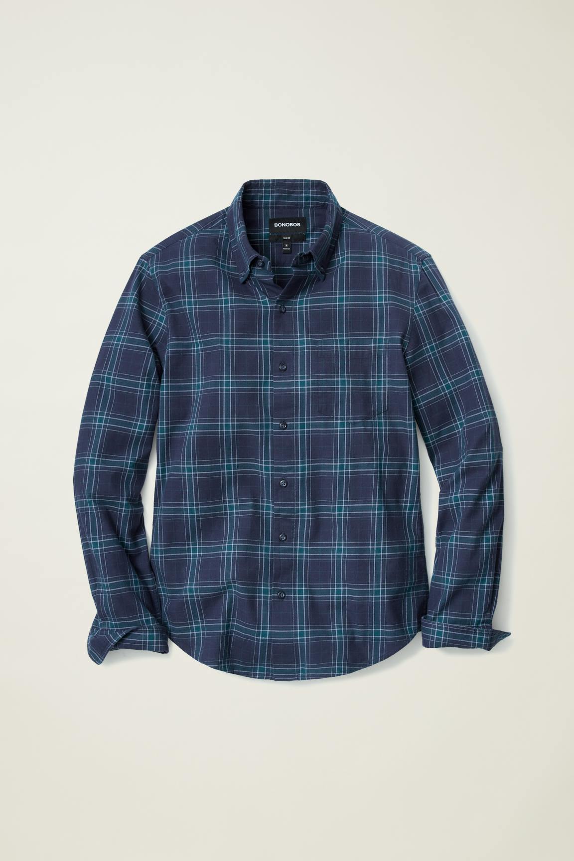 Everyday Lightweight Flannel Shirt Bonobos Featured