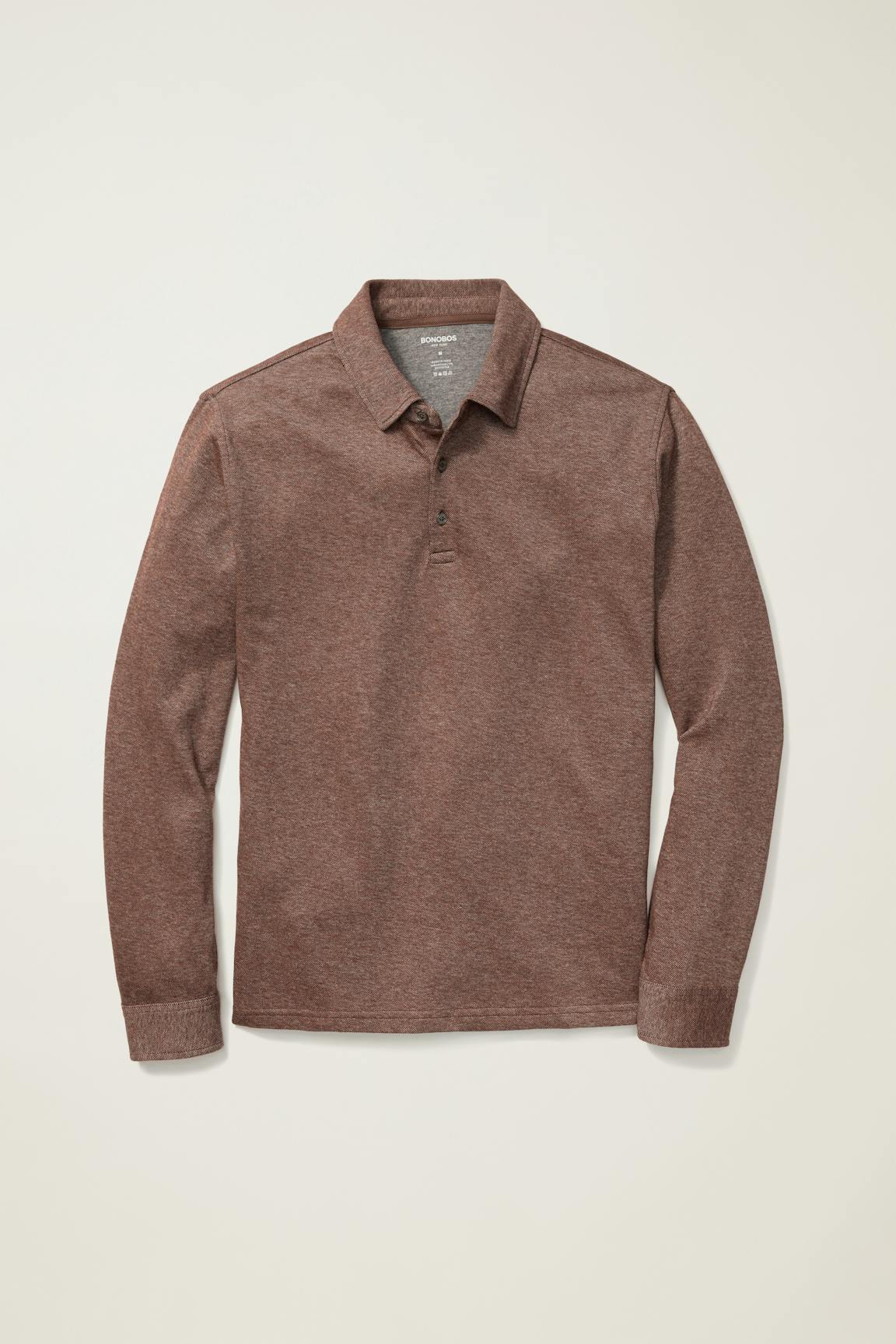 Refined Long Sleeve Polo Bonobos Featured