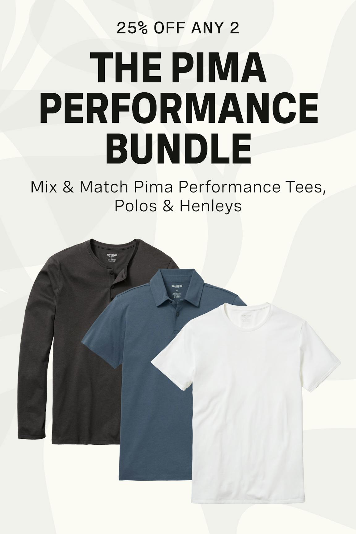 Pima Performance Short Sleeve Henley Bonobos Smart Buy