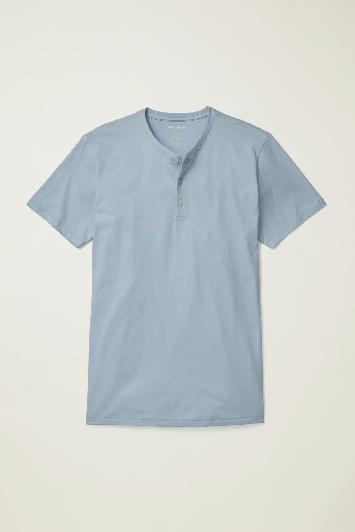 Pima Performance Short Sleeve Henley Bonobos New