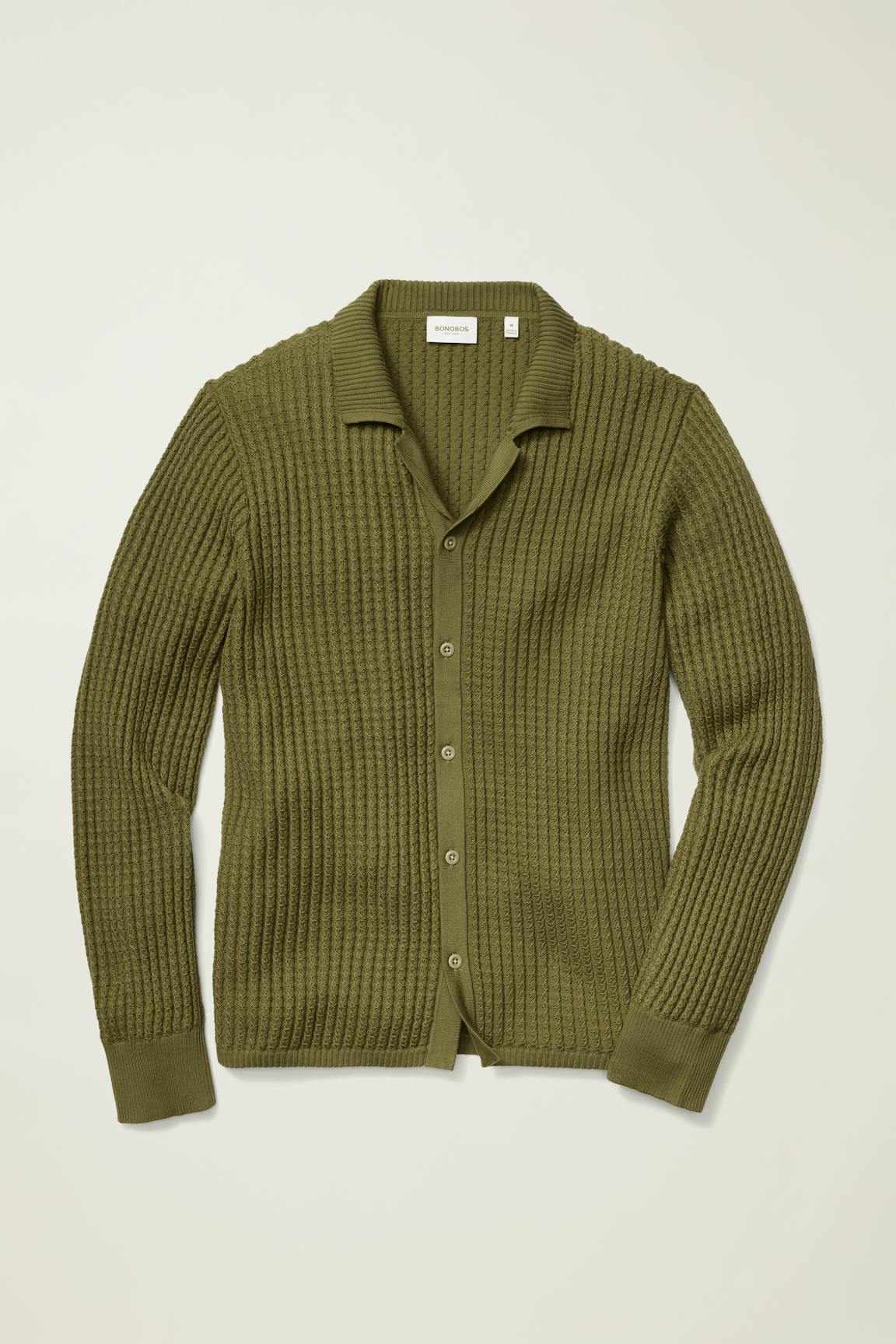 Hudson Long Sleeve Sweater Polo Bonobos Top Pick