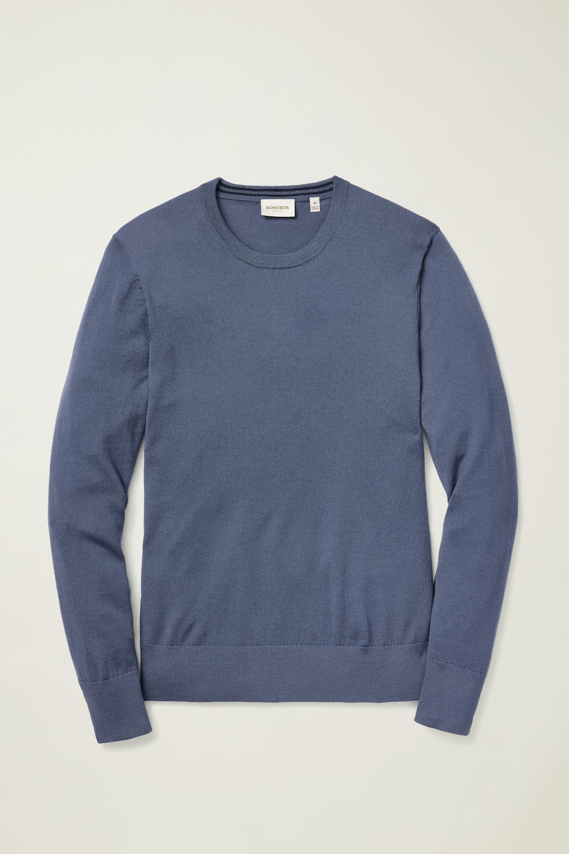 Washable Merino Crew Neck Sweater Bonobos Trending