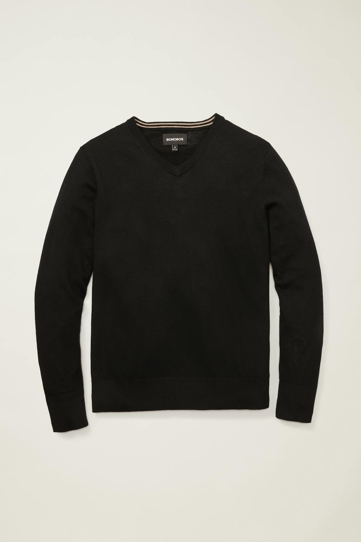 Washable Merino V-Neck Sweater Bonobos Best Seller
