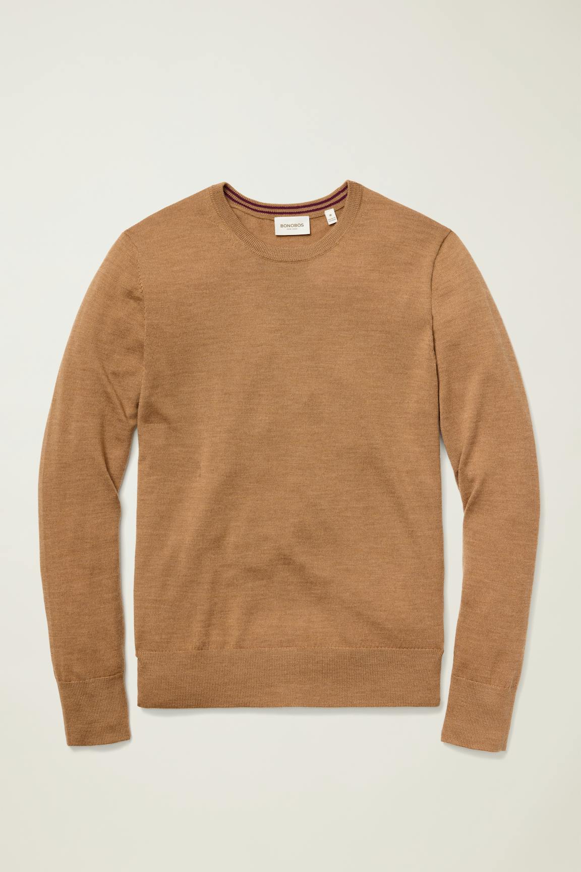 Washable Merino Crew Neck Sweater Bonobos Top Pick