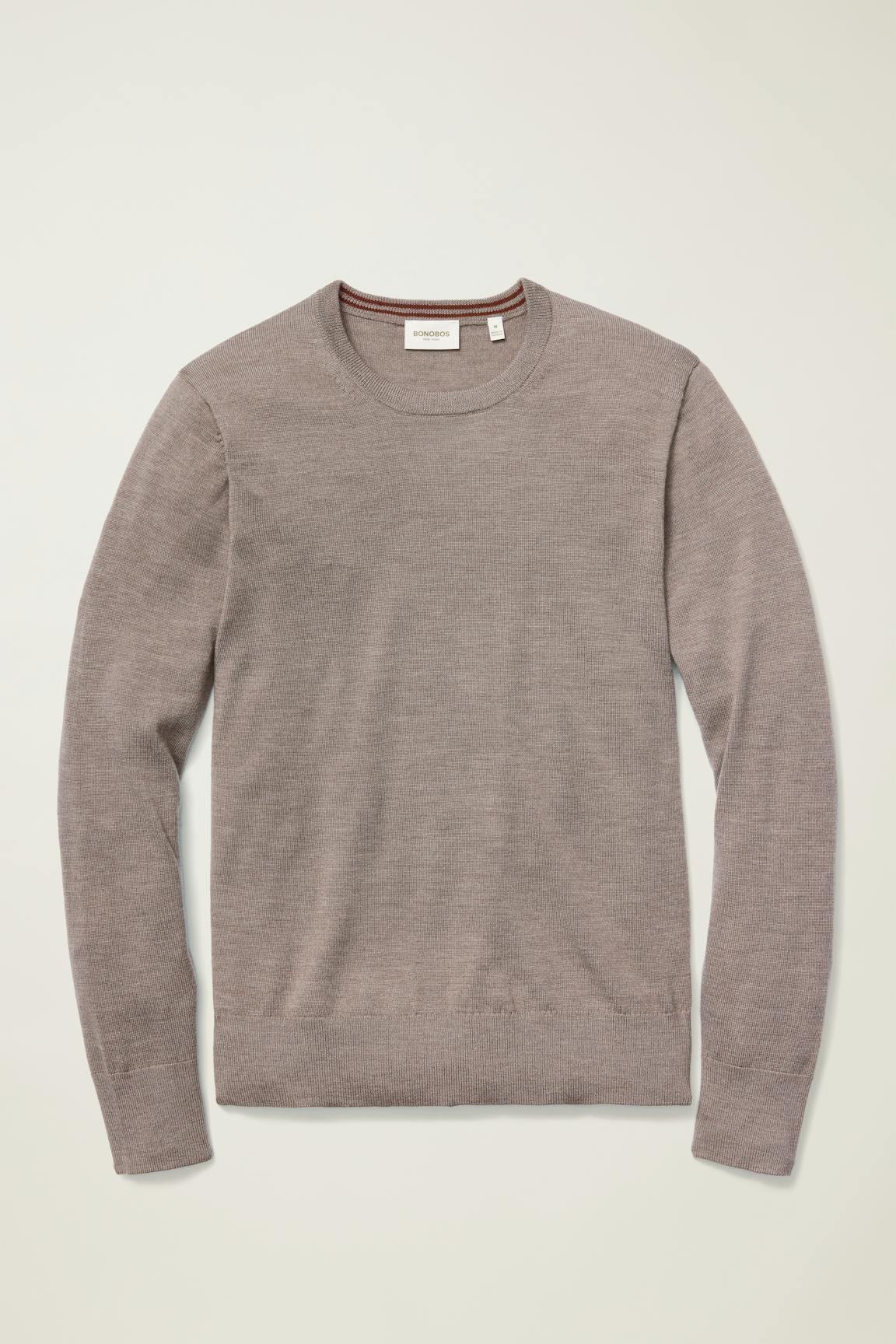 Washable Merino Crew Neck Sweater Bonobos Premium