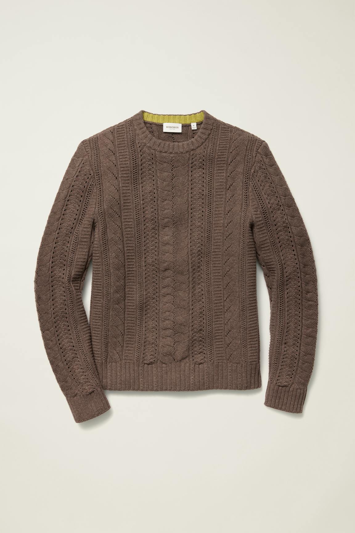 Merino Cable Sweater Bonobos New