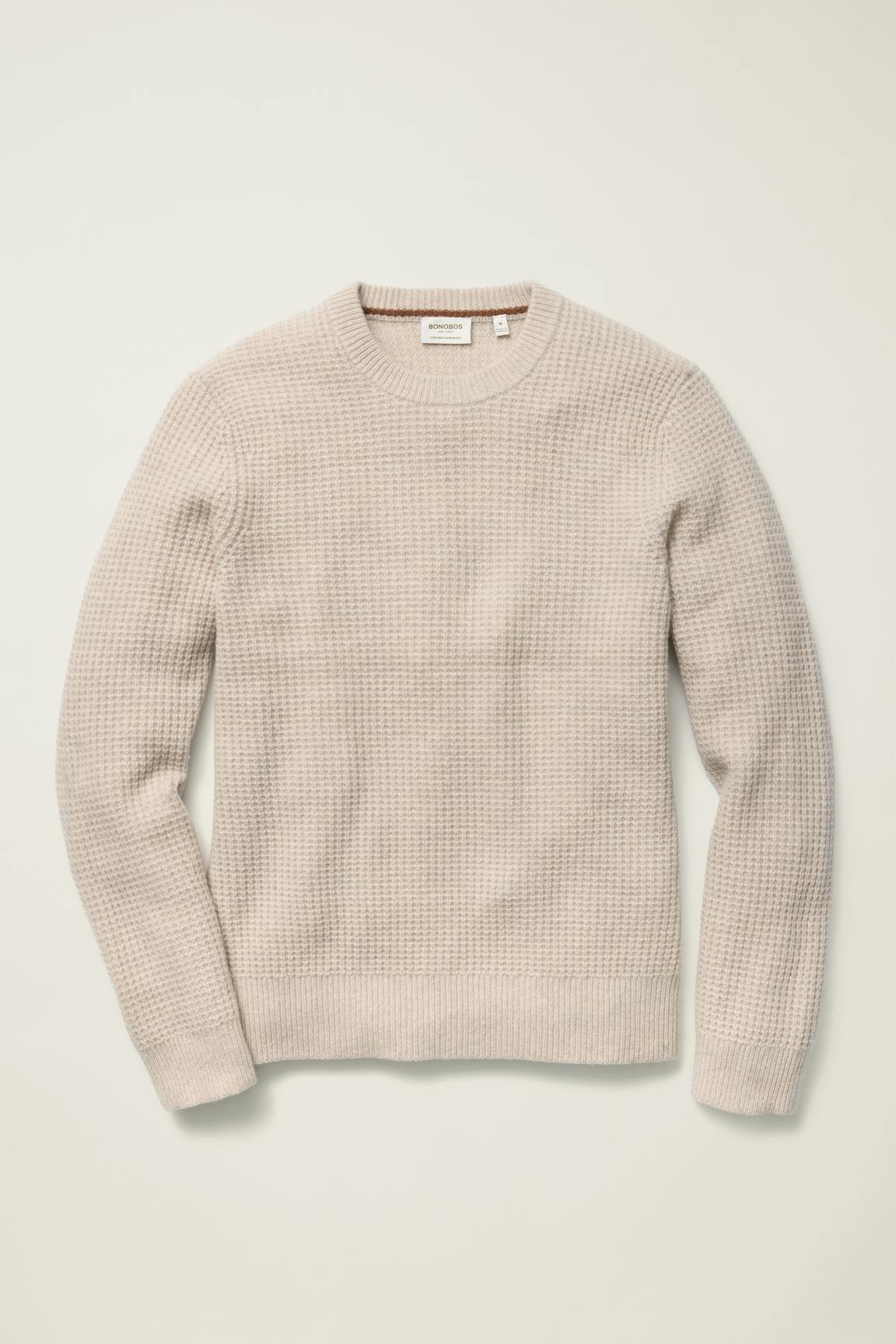 Italian Cashmere Crew Neck Sweater Bonobos Premium