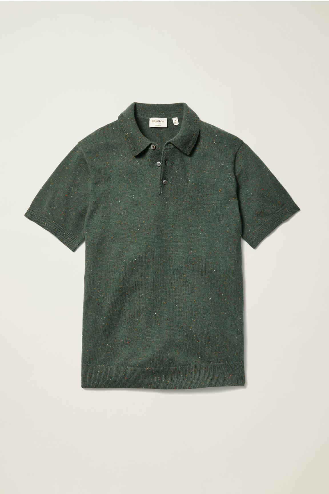 Cashmere Sweater Polo Bonobos New