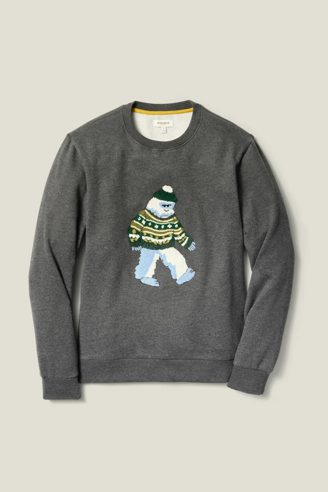 Critter Supersoft Fleece Crew Bonobos New