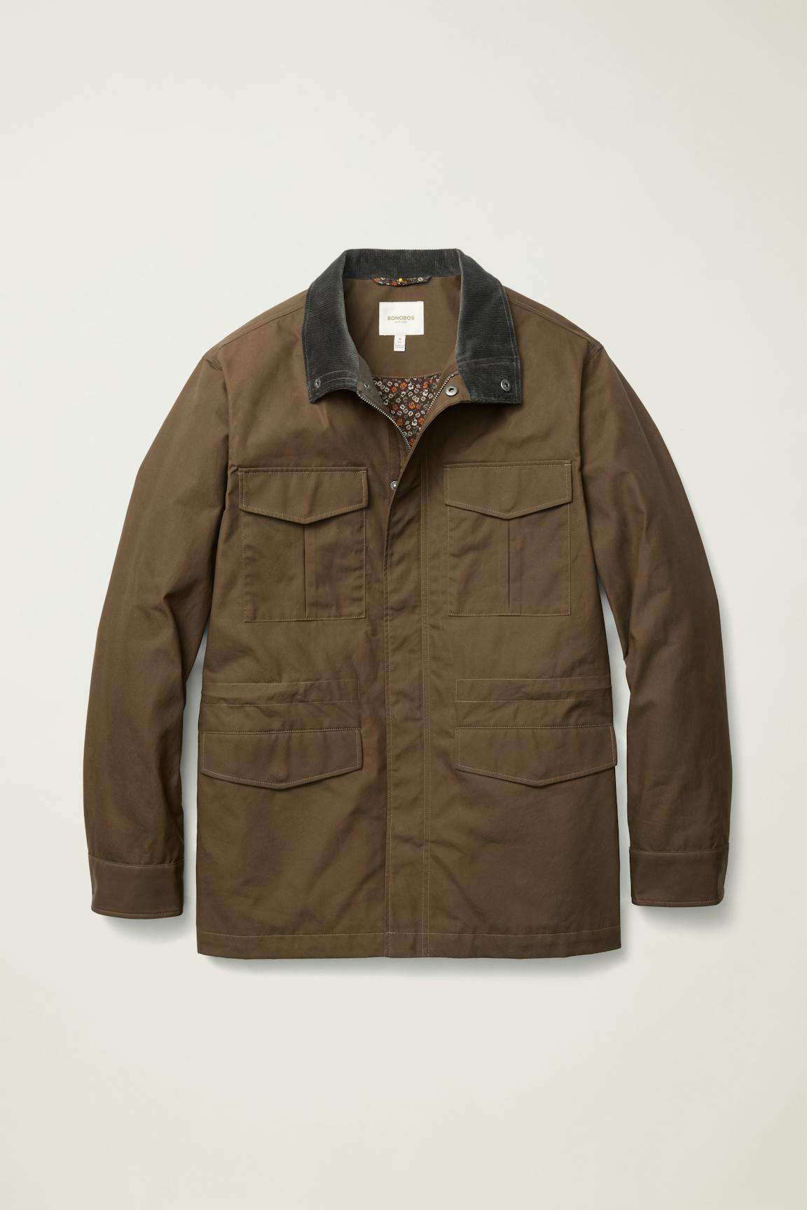 The British Waxed Field Jacket Bonobos Popular