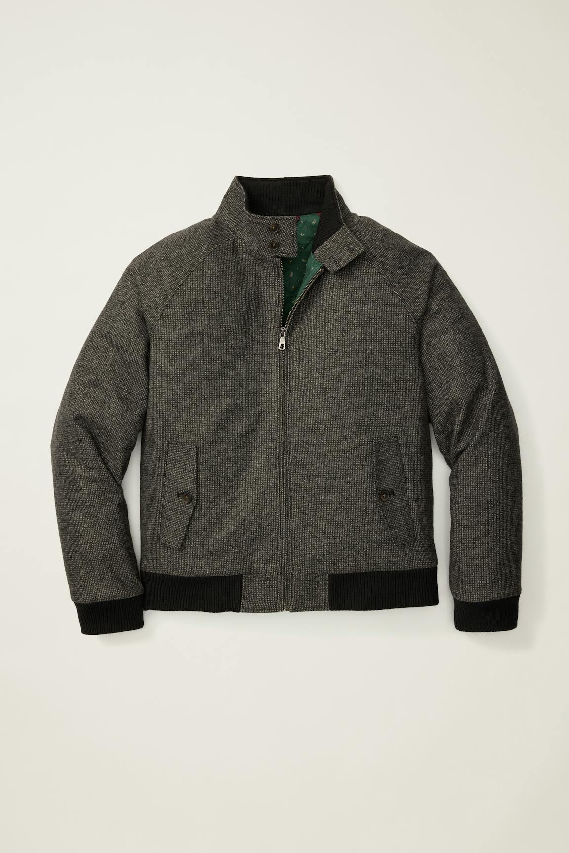 The Italian Wool Harrington Jacket Bonobos Featured