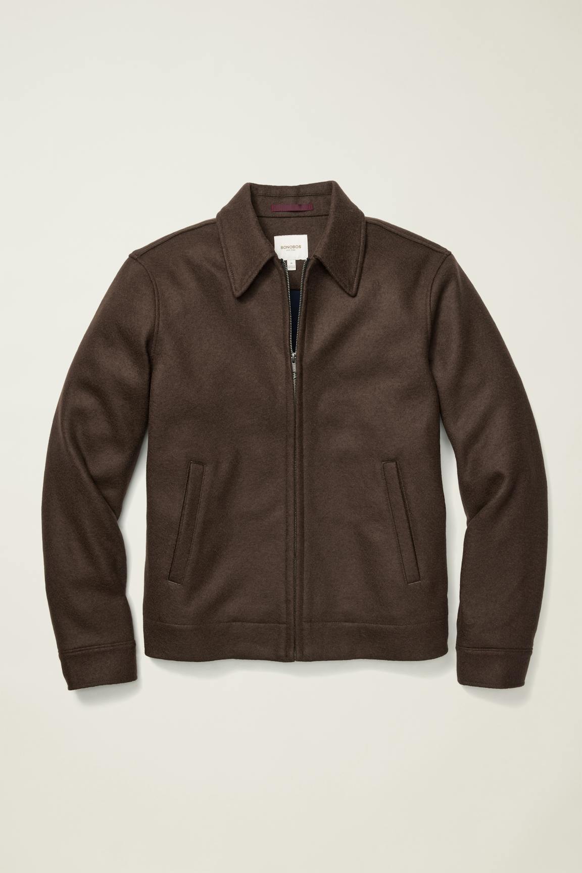 Italian Brushed Wool Deck Jacket Bonobos Popular