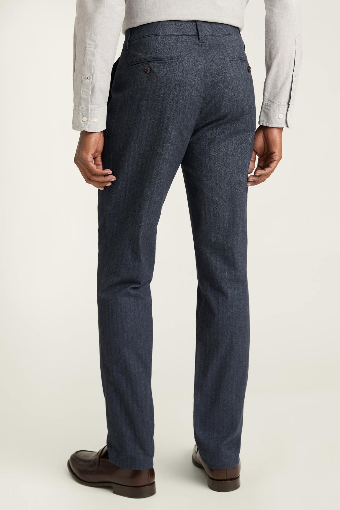 Brushed Herringbone Chino Bonobos Top Pick