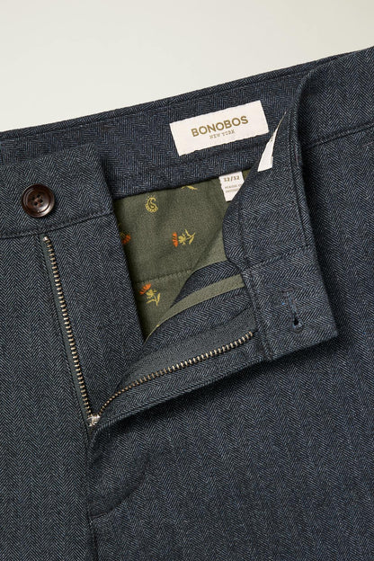 Brushed Herringbone Chino Bonobos Top Pick