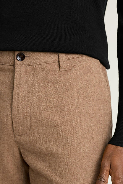 Brushed Herringbone Chino Bonobos Trending