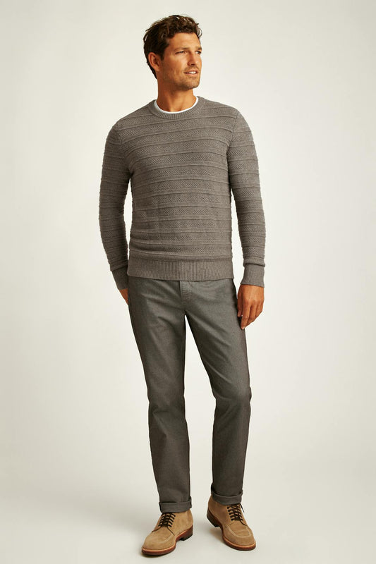 Italian Textured 5-Pocket Pants Bonobos Best Seller