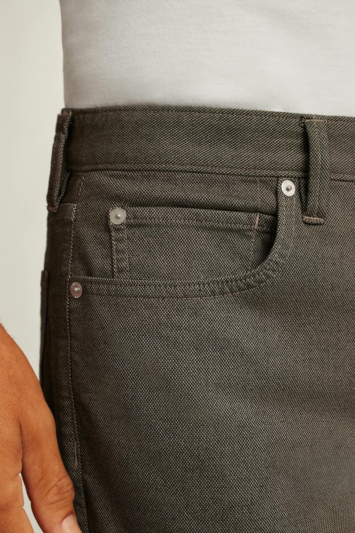 Italian Textured 5-Pocket Pants Bonobos Best Seller