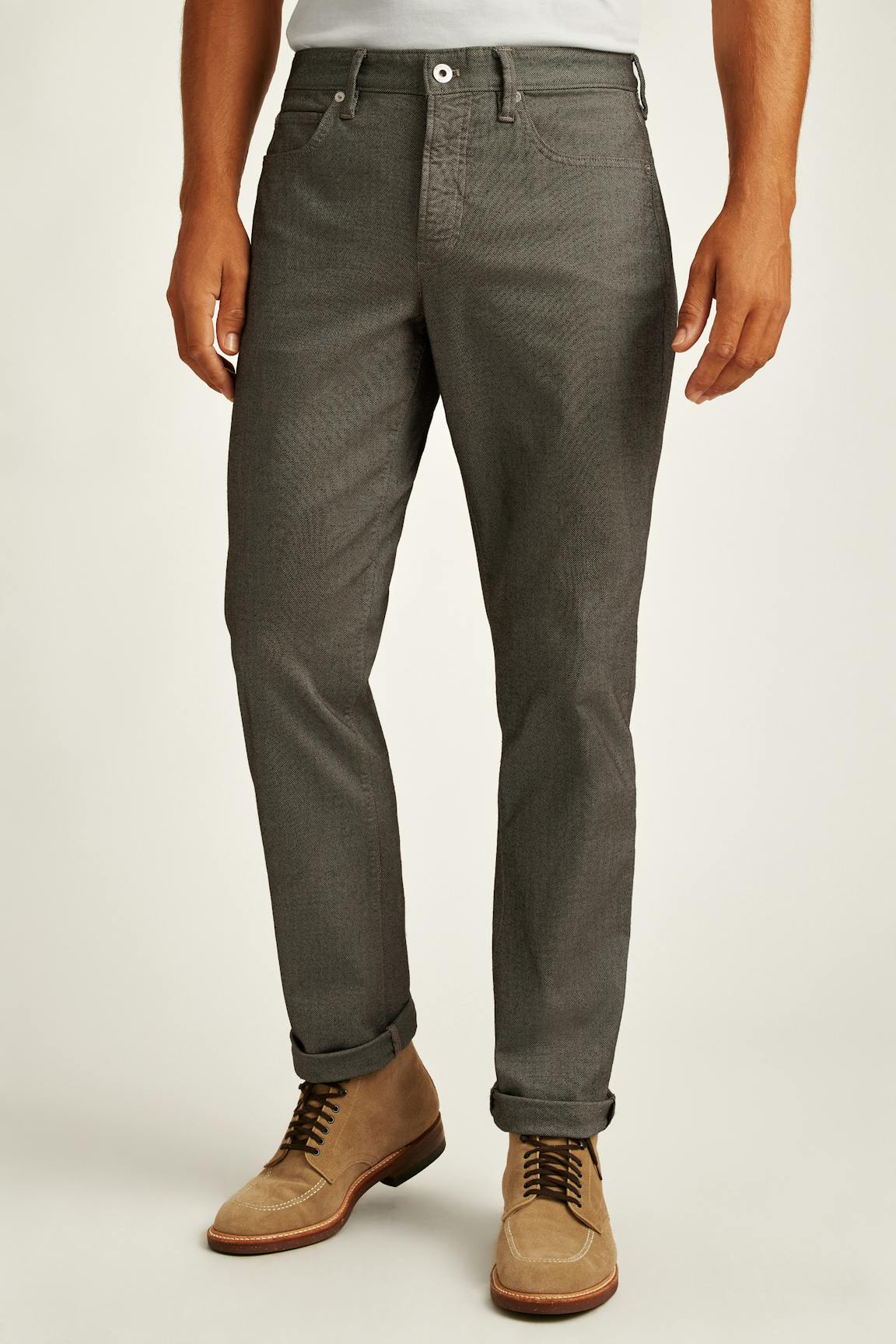 Italian Textured 5-Pocket Pants Bonobos Best Seller