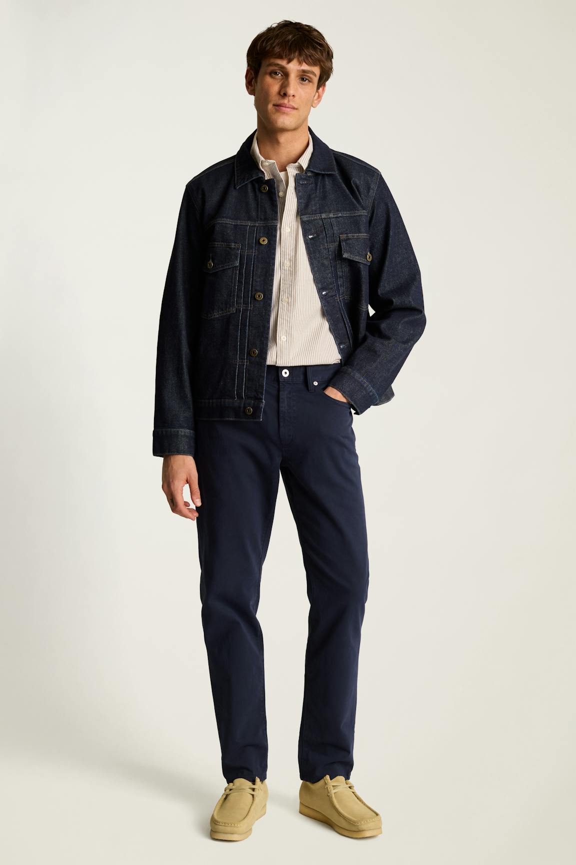 Italian Brushed 5-Pocket Pants Bonobos Premium