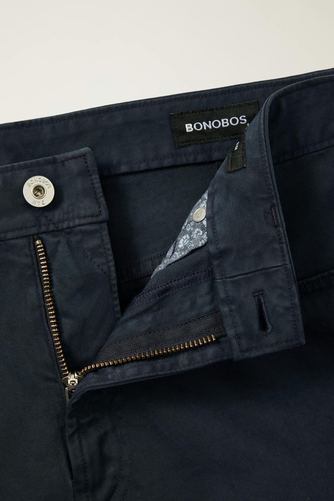 Italian Brushed 5-Pocket Pants Bonobos Premium