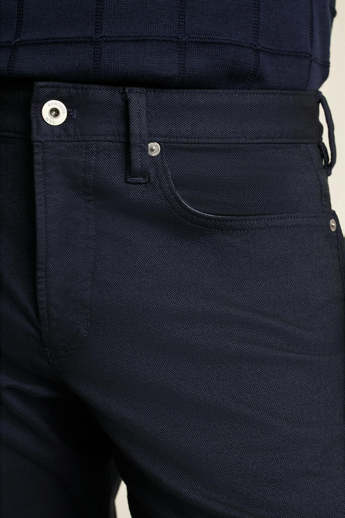 Italian Textured 5-Pocket Pants Bonobos Premium