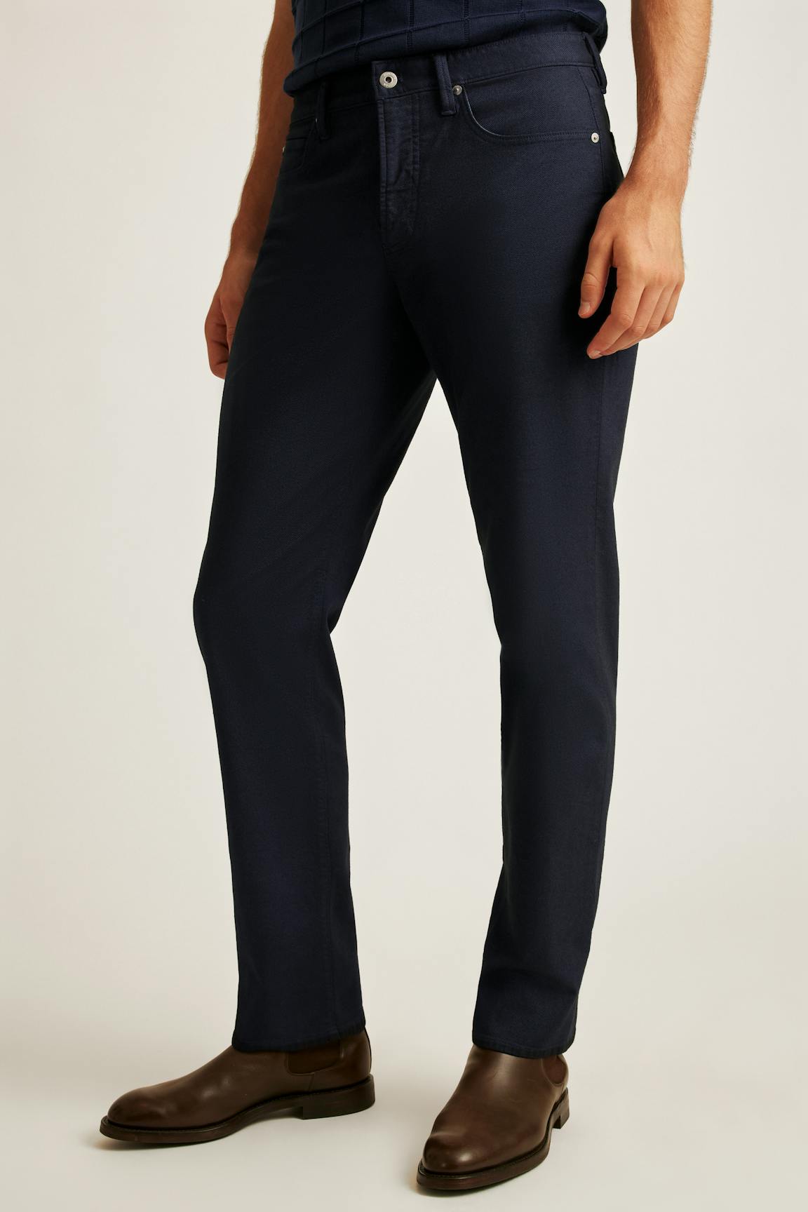 Italian Textured 5-Pocket Pants Bonobos Premium