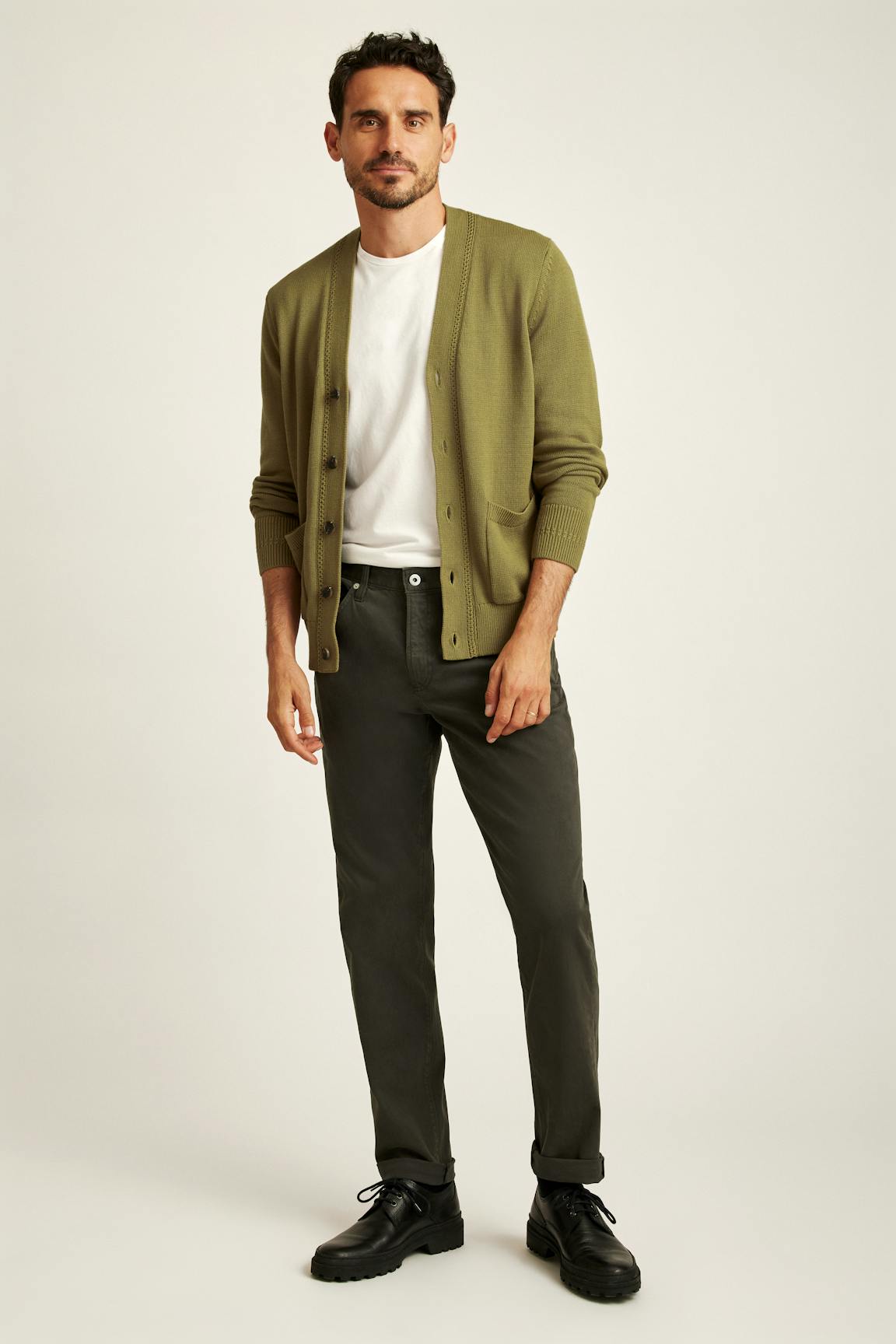 Italian Brushed 5-Pocket Pants Bonobos New