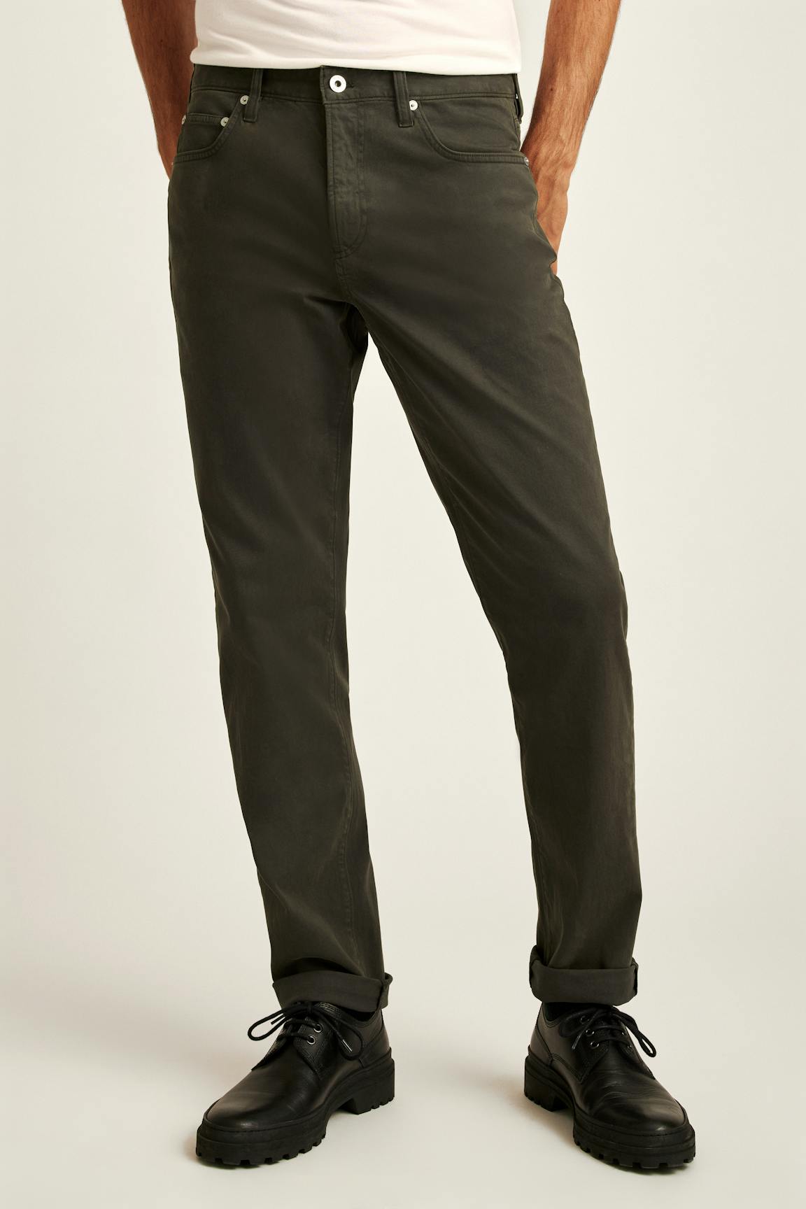 Italian Brushed 5-Pocket Pants Bonobos New