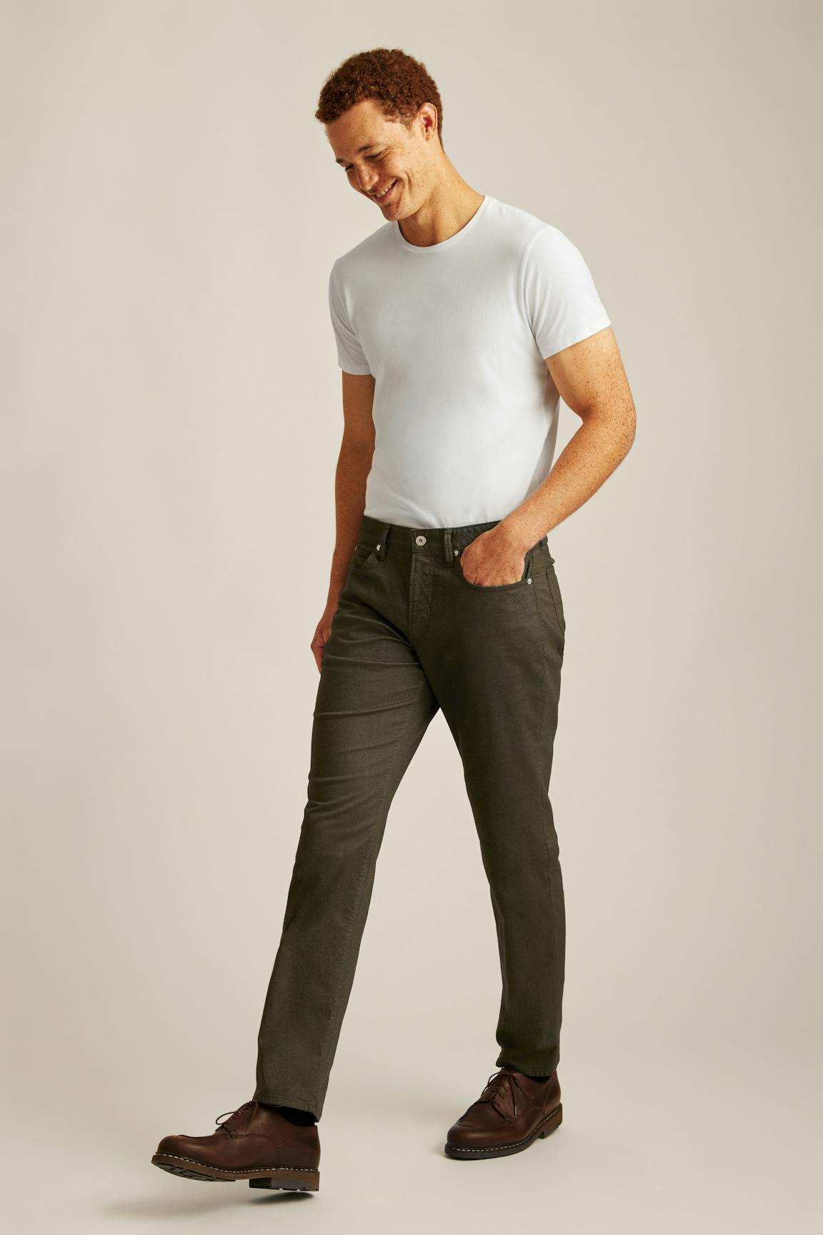 Italian Textured 5-Pocket Pants Bonobos Premium