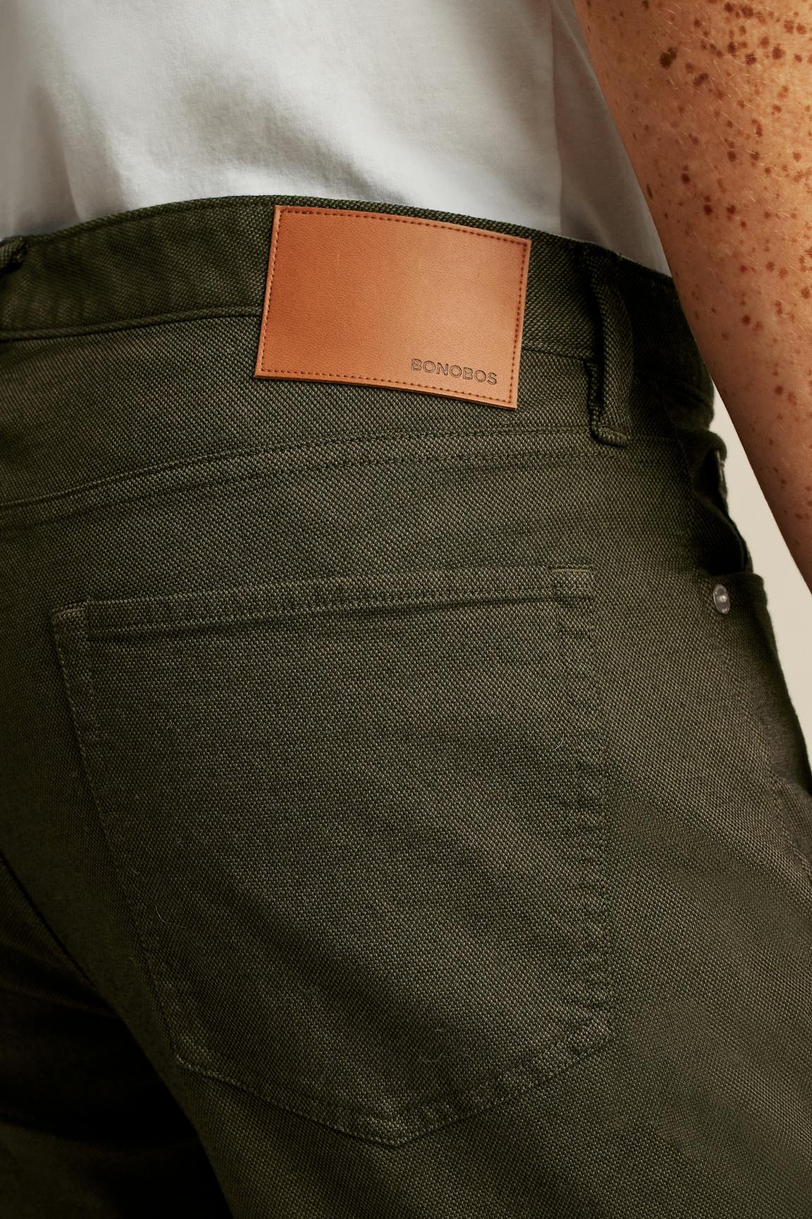 Italian Textured 5-Pocket Pants Bonobos Premium
