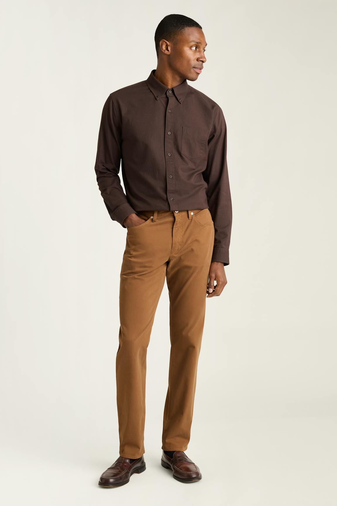 Italian Brushed 5-Pocket Pants Bonobos Featured