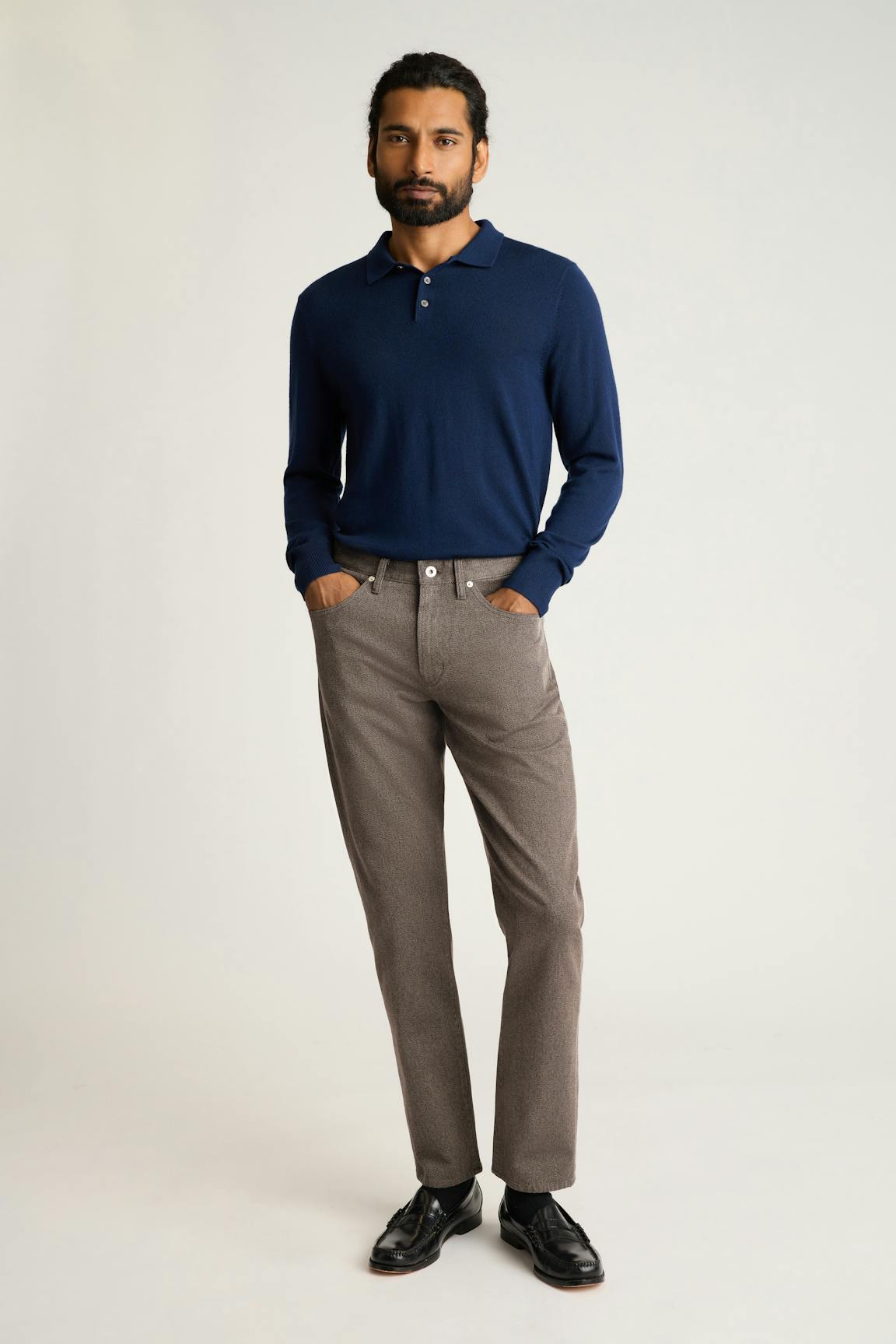 Ridgewood Textured 5-Pocket Pant Bonobos Trending