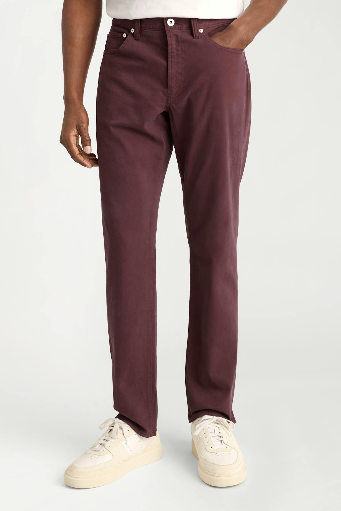Italian Brushed 5-Pocket Pants Bonobos Premium