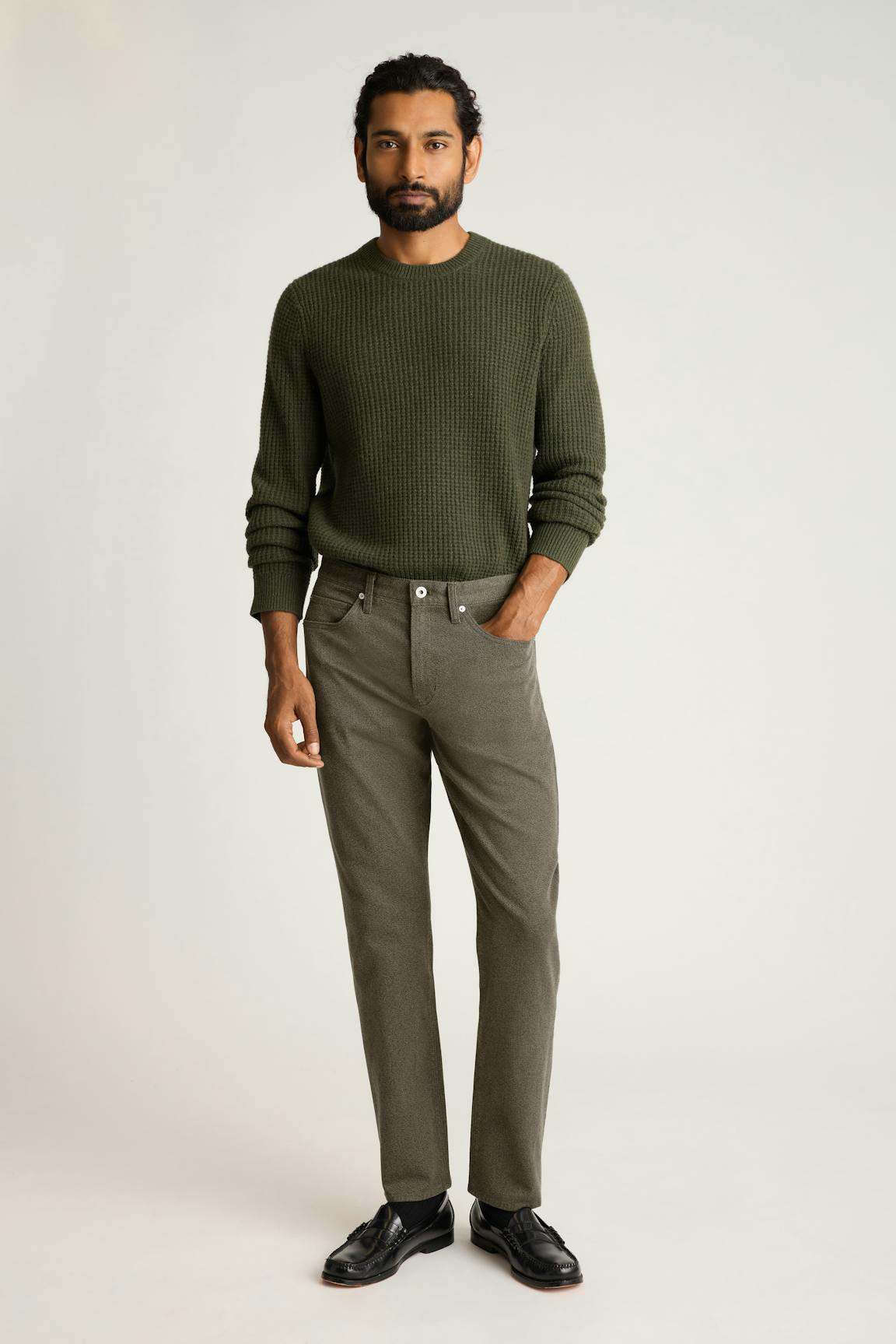 Ridgewood Textured 5-Pocket Pant Bonobos Featured