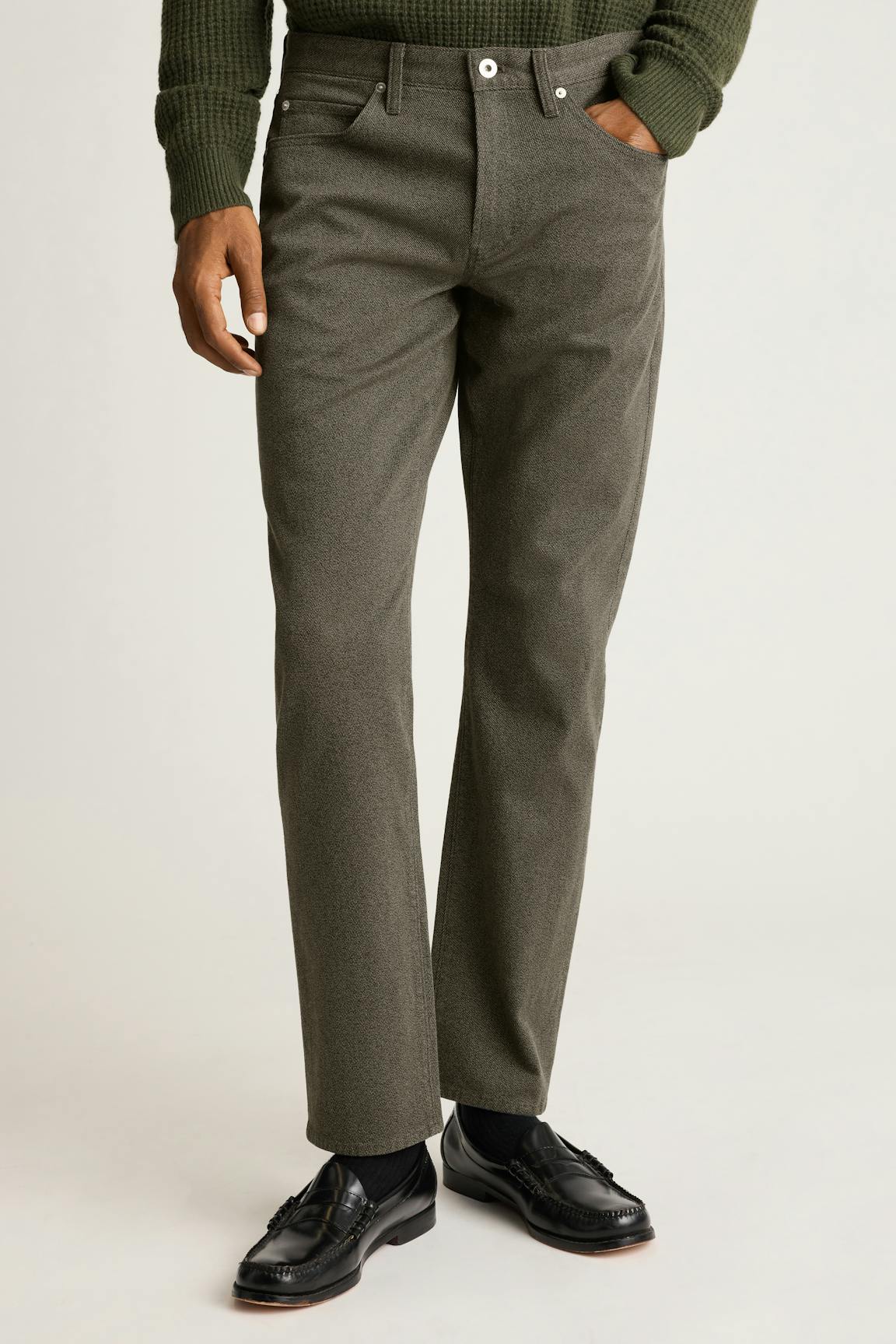 Ridgewood Textured 5-Pocket Pant Bonobos Featured