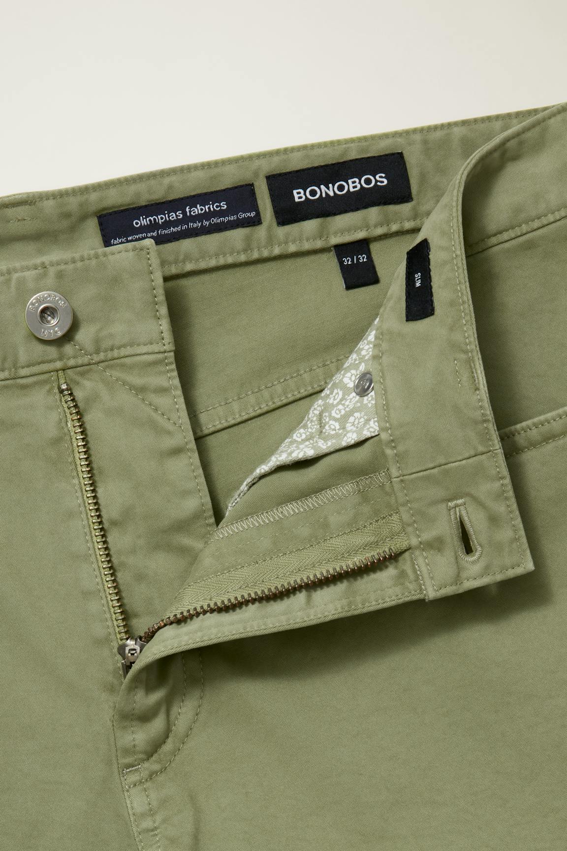 Italian Brushed 5-Pocket Pants Bonobos Trending