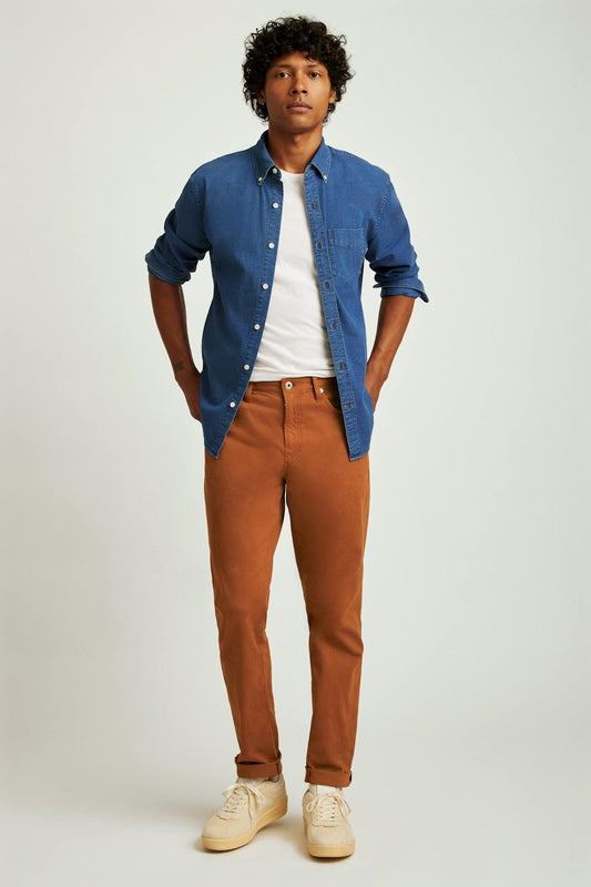 Italian Brushed 5-Pocket Pants Bonobos Best Seller