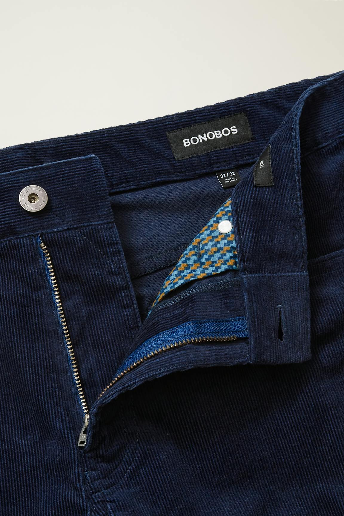 Corduroy 5-Pocket Pants Bonobos Featured
