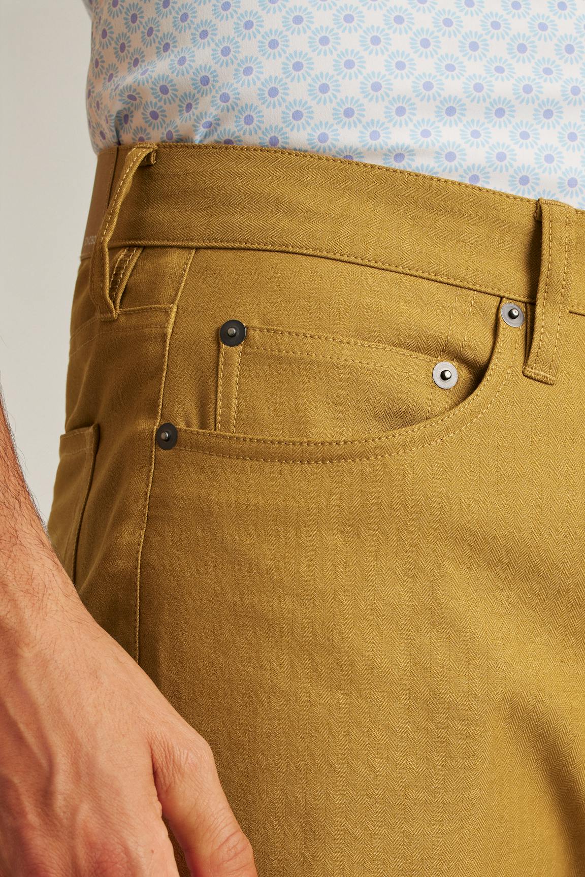 Herringbone 5-Pocket Pants Bonobos Top Pick