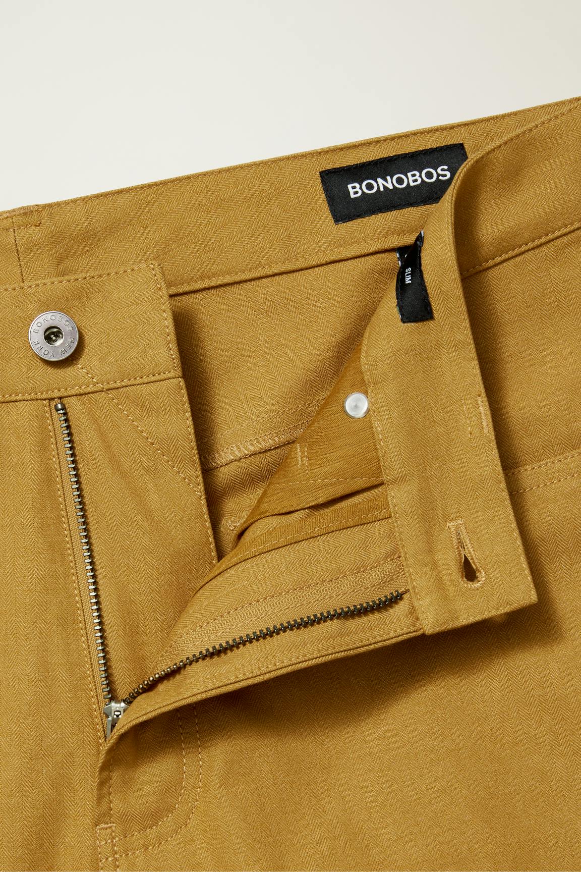 Herringbone 5-Pocket Pants Bonobos Top Pick