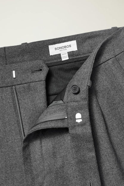 Italian Pleated Wool Trouser Bonobos Featured