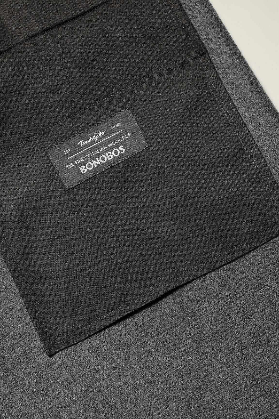 Italian Pleated Wool Trouser Bonobos Featured