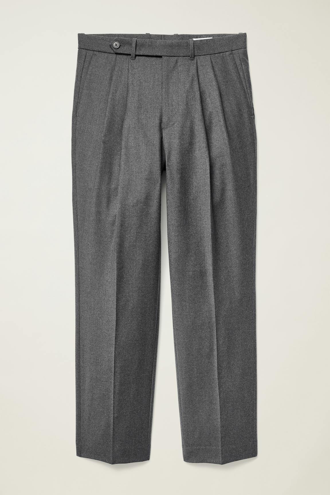Italian Pleated Wool Trouser Bonobos Featured